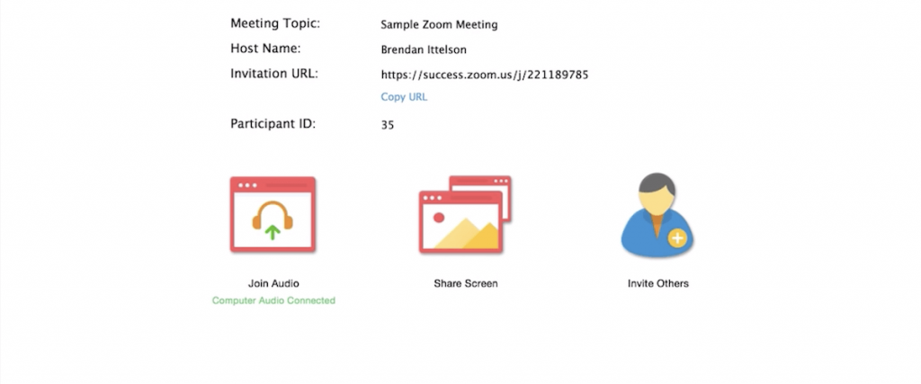 Easy way to schedule, attend, and record meetings.
